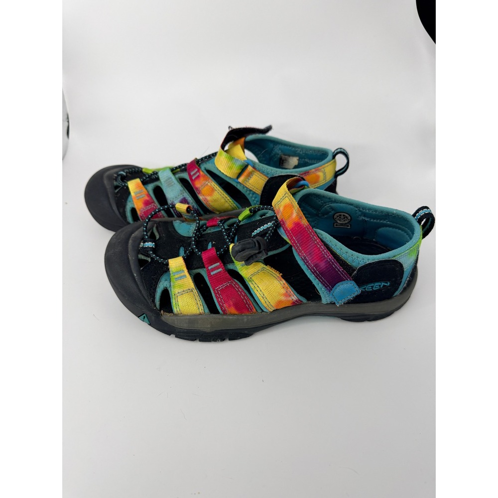 Keen Newport H2 Kids Tie Dye Sport Sandals Multicolor Water Shoes Size 3